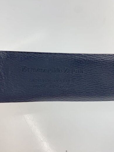 商品画像：ベルト/レザー/NVY/無地/メンズ/バックル部分にキズあり// 3