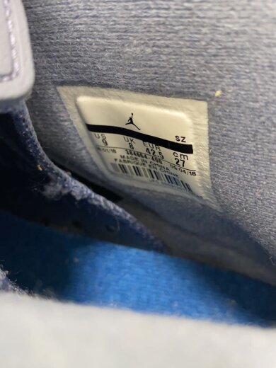 商品画像：AIR JORDAN 6 RETRO/エアジョーダンレトロ/ブルー/384664-400/27cm/BLU 5