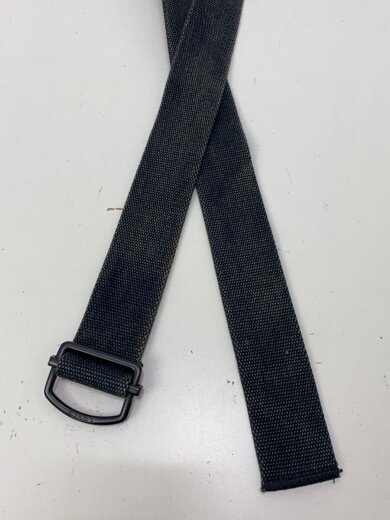 商品画像：Dリング/ベルト/キャンバス/BLK/無地/メンズ 2