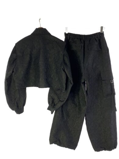 商品画像：セットアップ/S/ポリエステル/BLK/花柄/tt24s020030331 2