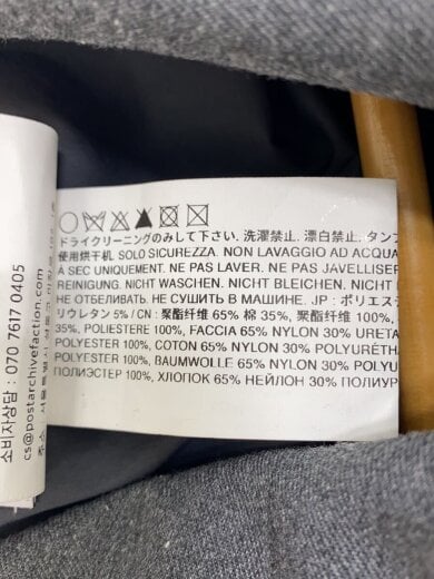 商品画像：7.0 JACKET RIGHT/ジャケット/L/ポリエステル/GRY/無地 4