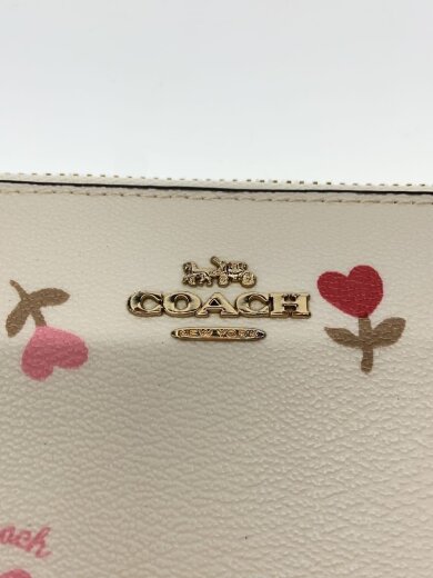 商品画像：長財布/レザー/BEG/花柄/レディース/C3287 3