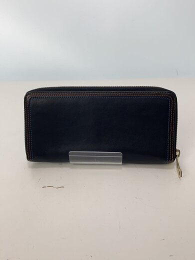 商品画像：長財布/レザー/BLK/無地/メンズ 2