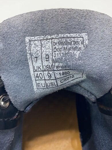 商品画像：6ホール/レースアップブーツ/UK7/BLK/レザー 5