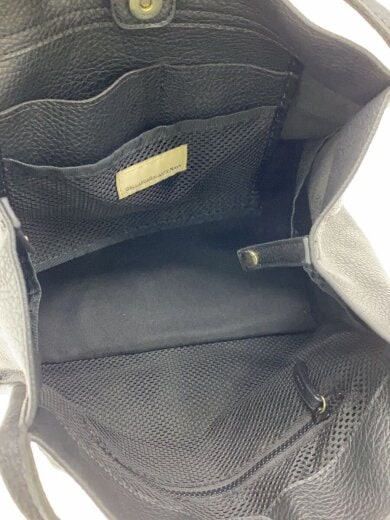 商品画像：トートバッグ/レザー/BLK/無地 6