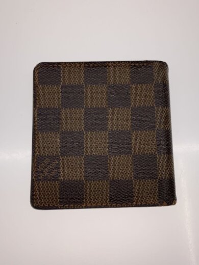 商品画像：ポルト・ビエ・6カルト・クレディ_ダミエ・エベヌ/PVC/BRW/レディース 2