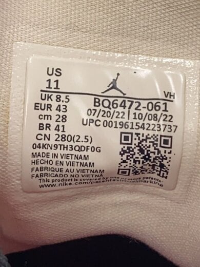 商品画像：AIR JORDAN 1 MID_エア ジョーダン 1 ミッド/28cm/WHT 5