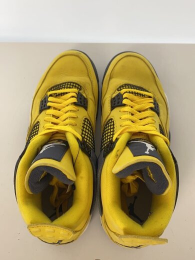商品画像：AIR JORDAN 4 RETRO_エア ジョーダン 4 レトロ/27.5cm/YLW 3