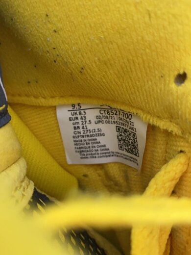 商品画像：AIR JORDAN 4 RETRO_エア ジョーダン 4 レトロ/27.5cm/YLW 5