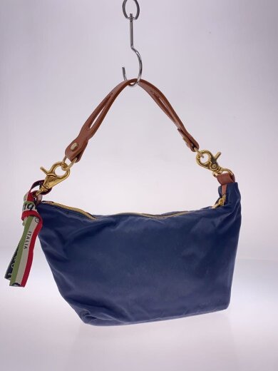 商品画像：ハンドバッグ/ナイロン/NVY/無地 3