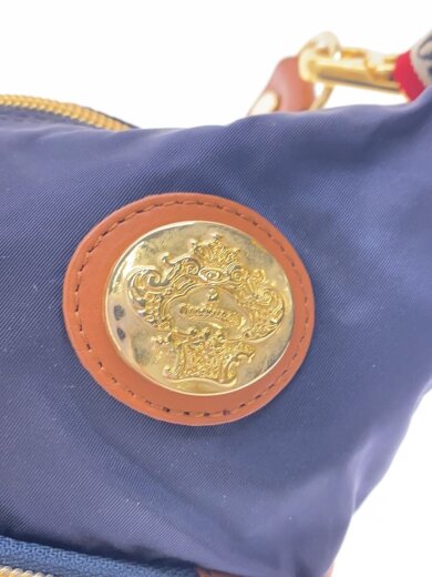 商品画像：ハンドバッグ/ナイロン/NVY/無地 5