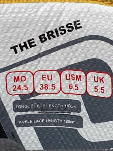 商品画像：THE BRISSSE/スキーブーツ/US6.5/YLW 6