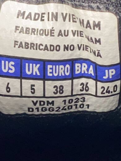 商品画像：ローカットスニーカー/24cm/BLK/D1GG240101 5