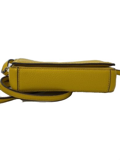 商品画像：ショルダーバッグ/レザー/YLW/無地/H107L01FA21705 4