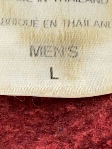 商品画像：フリースジャケット/L/ポリエステル/RED/25521SP14 4