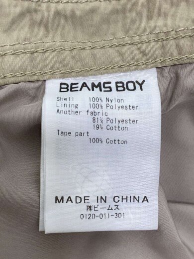 商品画像：23SS/ナイロンベスト/FREE/ナイロン/BEG/無地/13-06-0026-652 4