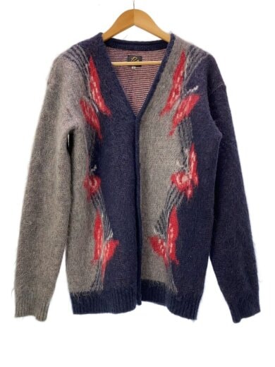 商品画像：カーディガン(薄手)/M/モヘア/マルチカラー/アニマル/LQ275// 1