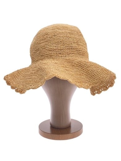 商品画像：ストローハット/--/BEG/レディース 1