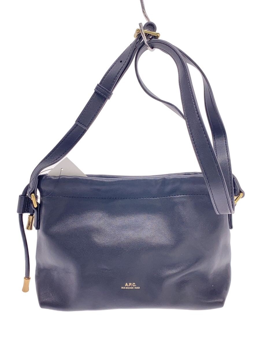 A.P.C. / SAC NINON MINI 24P/巾着ショルダーバッグ/--/BLK