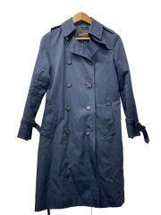 corby factory/トレンチコート/10/コットン/NVY/襟ヨゴレ/状態考慮