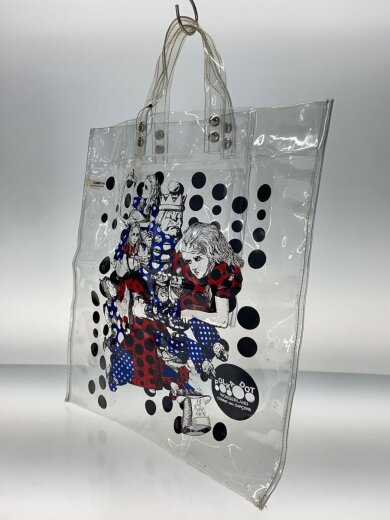 商品画像：トートバッグ/PVC/CLR/ドット/OL-K218 2