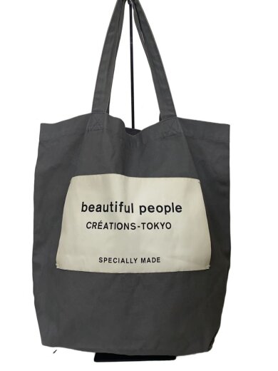 商品画像：BP BIG NAME TOTE SDGs/トートバッグ/キャンバス/GRY/7039611914 1