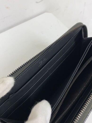 商品画像：長財布/レザー/BLK/メンズ 6