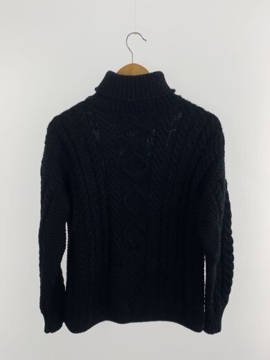商品画像：ニット・セーター(厚手)/--/ウール/BLK 2