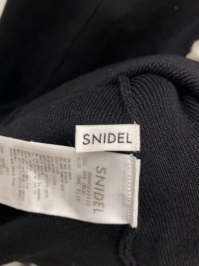 商品画像：長袖ワンピース/one/レーヨン/BLK/SWNO231113 3