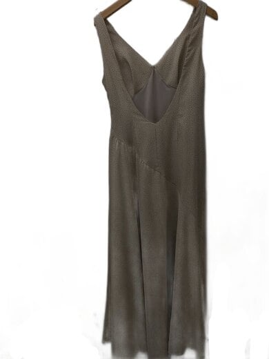 画像：ROSARYMOONDot Gathered Dress/ノースリーブワンピース/FREE/ポリエステル/BEG/ドット/24RF-2