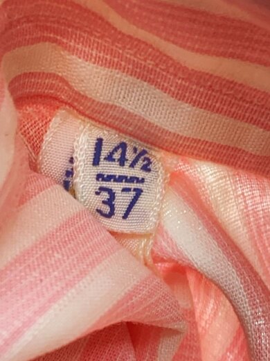 商品画像：長袖シャツ/--/コットン/PNK/ストライプ/1111-343-6501 4