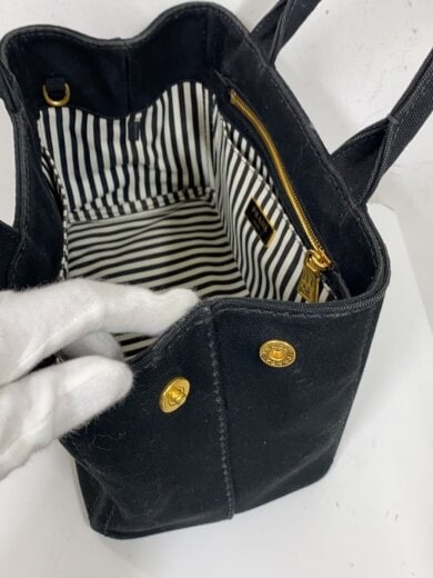 商品画像：トートバッグ/キャンバス/BLK 7