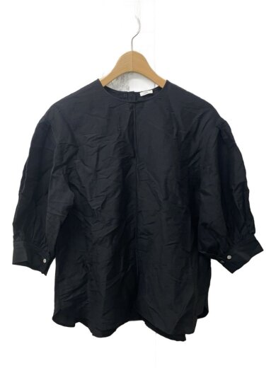 商品画像：25SS/７分袖ブラウス/38/レーヨン/BLK/25-051-900-9490-2-0 1