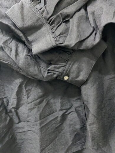 商品画像：25SS/７分袖ブラウス/38/レーヨン/BLK/25-051-900-9490-2-0 6