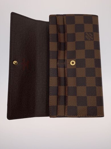 商品画像：ポルト・トレゾール・インターナショナル_ダミエ・エベヌ/PVC/BRW/レディース 4