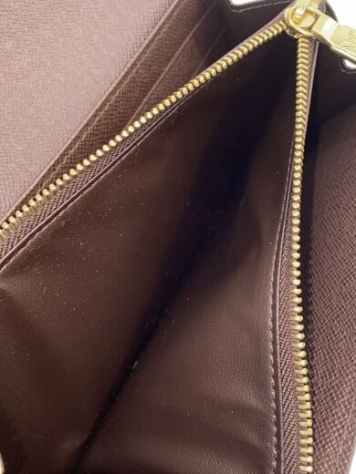 商品画像：ポルト・トレゾール・インターナショナル_ダミエ・エベヌ/PVC/BRW/レディース 5