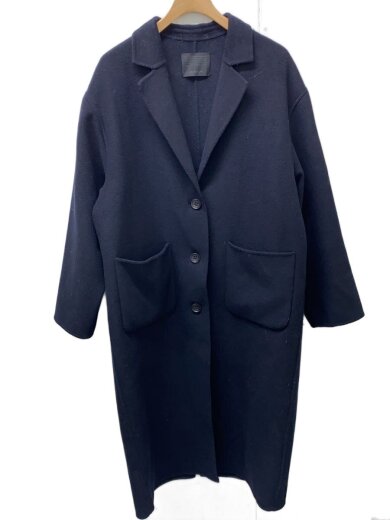 商品画像：25AW/ショートビーバーチェスターロングコート/FREE/ウール/NVY/JS071747AD 1