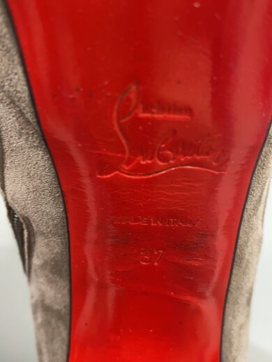 商品画像：厚底ロングブーツ/37/GRY/使用感有 5