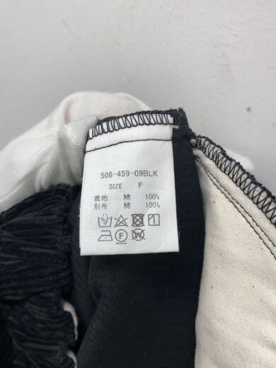 商品画像：遠州織物シャトルコーデュロイバルーンパンツ/FREE/コーデュロイ/BLK/506-459-09BLK// 4