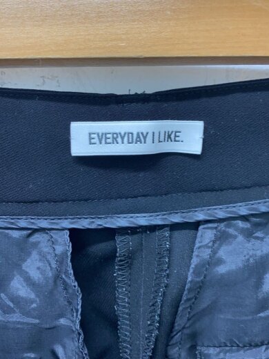 商品画像：23SS/Cropped PT/ストレートパンツ/34/ポリエステル/BLK/23-030-500-8020-1-0 4