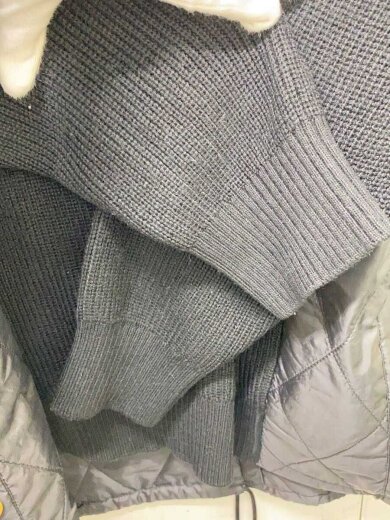 商品画像：ニット・セーター(厚手)/38/アクリル/BLK/55n15-814-09 6