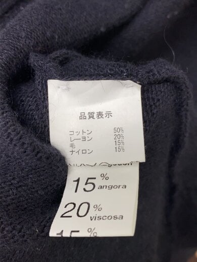 商品画像：カーディガン(厚手)/38/--/NVY/毛羽立ち有 4