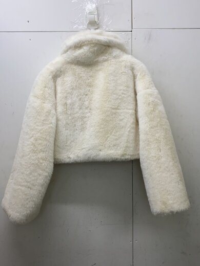 商品画像：ジャケット/FREE/フェイクファー/WHT/032-630-014 2