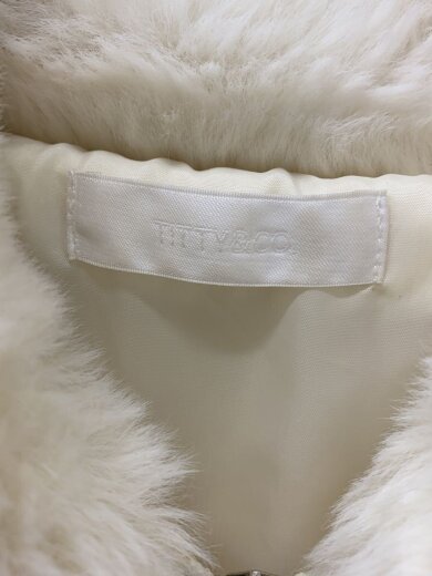 商品画像：ジャケット/FREE/フェイクファー/WHT/032-630-014 3