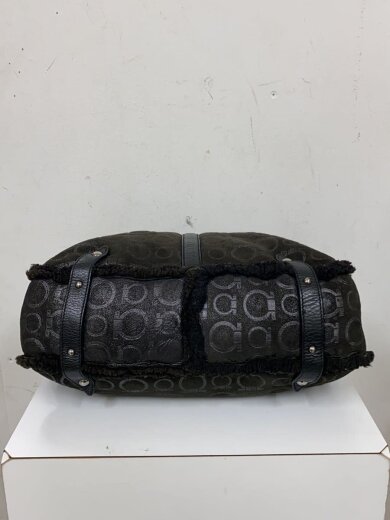 商品画像：ハンドバッグ/--/BLK/総柄/ガンチーニ/ムートン 4