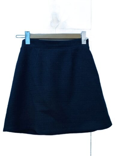 商品画像：スカート/34/ツイード/BLK/24S-SK055-0162 1