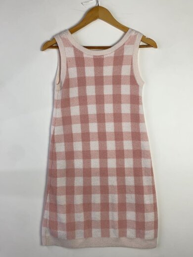 商品画像：ノースリーブワンピース/one/ポリエステル/PNK/チェック/PWNO252080 2