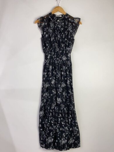 商品画像：ノースリーブワンピース/1/ポリエステル/BLK/総柄/SWFO241060 1