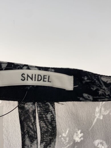 商品画像：ノースリーブワンピース/1/ポリエステル/BLK/総柄/SWFO241060 3