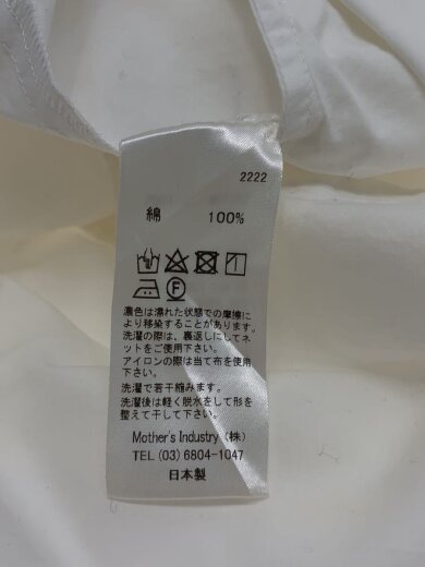 商品画像：ワンピース/--/コットン/WHT 4